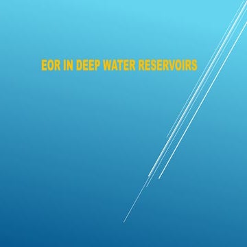 EOR Methods and techniques for deep water.pptx