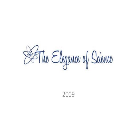 Elegance of Science Art Contest 2009