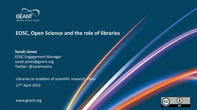EOSC and libraries