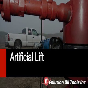 Artificial Lift Products from Evolution Oil Tools