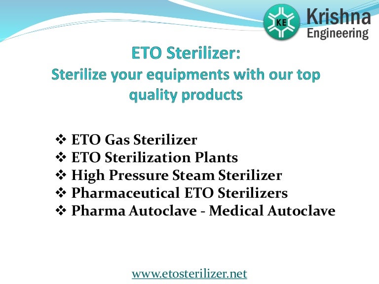 Eto Sterilizer Ethylene Oxide (EtO) Sterilization Process