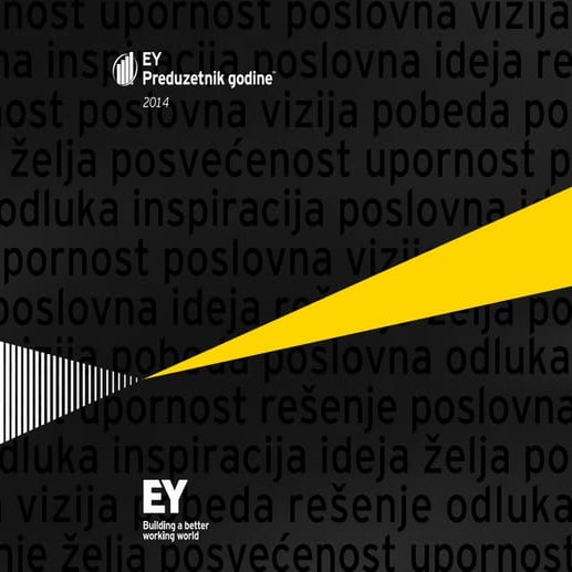 Otvoren je novi konkurs za EY Preduzetnika godine 