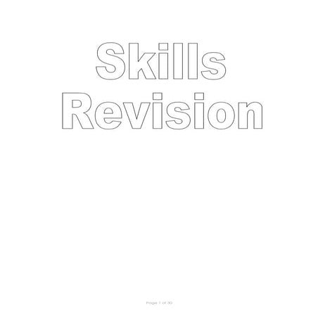 Geography Skills Revision