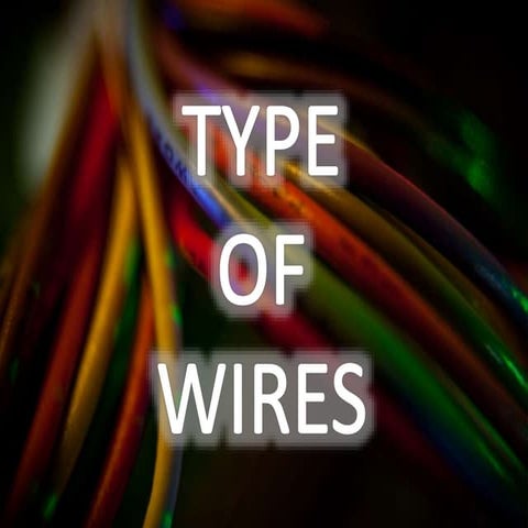 types of wire | PPT