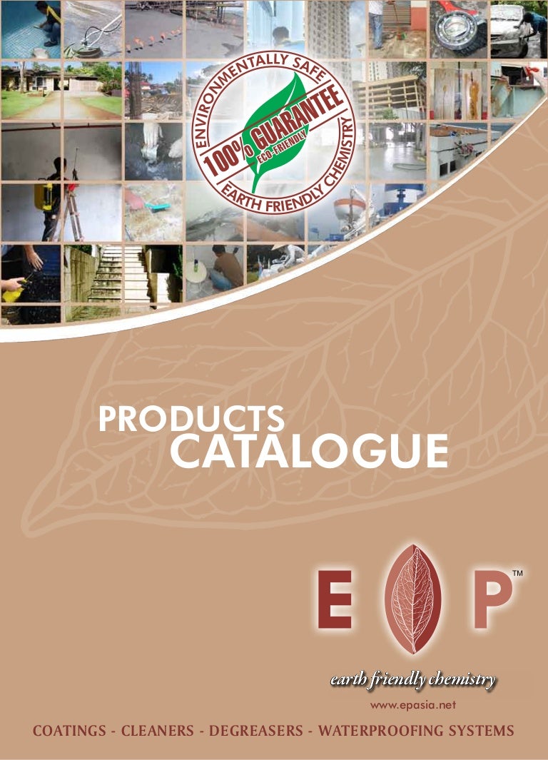 Ep environmental products catalogue 2010