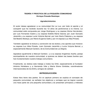 Teoría y práctica de la pequeña com...