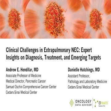 Clinical Challenges in Extrapulmonary NEC: Expert Insights on Diagnosis, Trea...