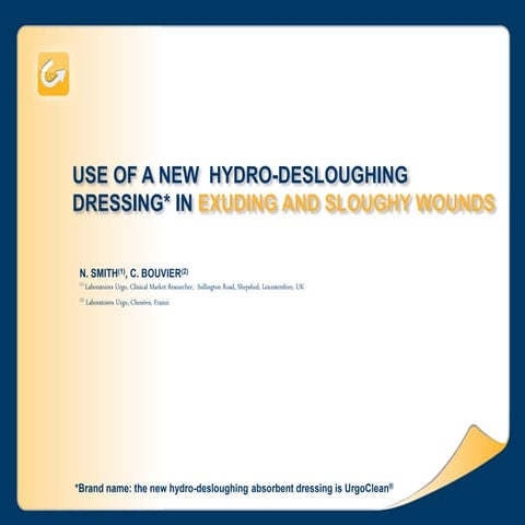 EWMA 2013 - Ep566 - SEQUENTIAL TREATMENT OF CHRONIC WOUNDS WITH HYDRO ...