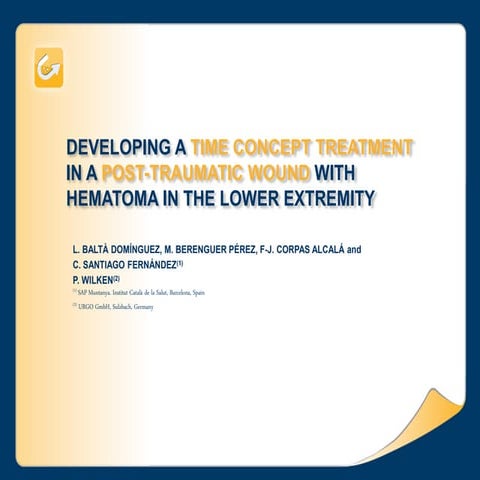 EWMA 2013 - Ep566 - SEQUENTIAL TREATMENT OF CHRONIC WOUNDS WITH HYDRO ...