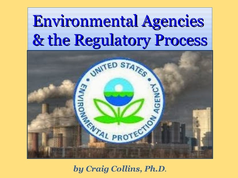 The EPA & the Regulatory Process