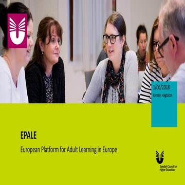 EPALE - European Platform for Adult Learning in Europe