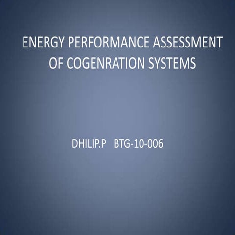 Epa of cogen | PPTX