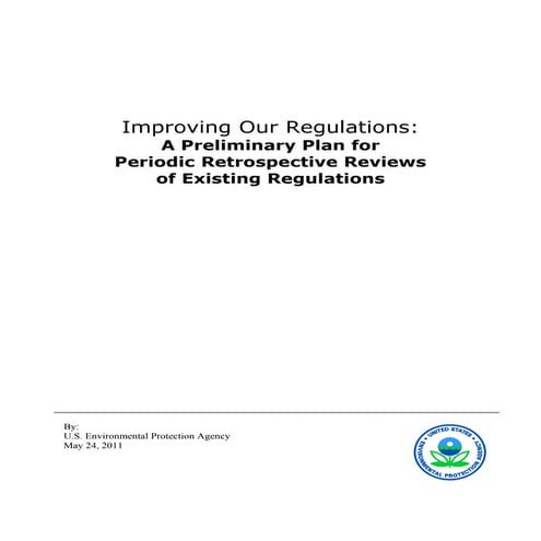 Financial Regulatory Reform: A New Foundation | PPTX