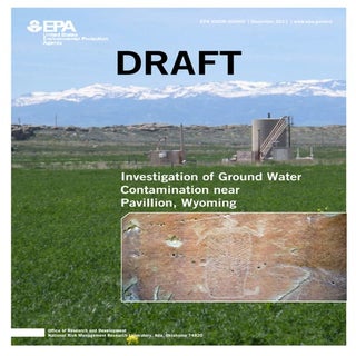 Investigation of Ground Contaminati...