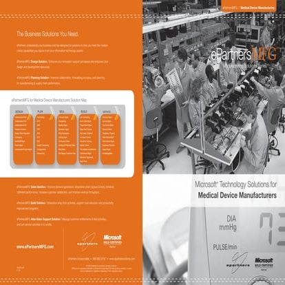ePartners for Medical Device MFG