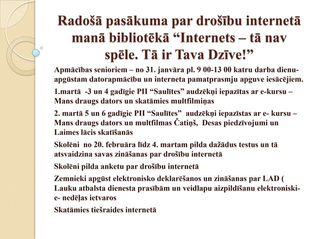 Epasakumi bibliotka 2