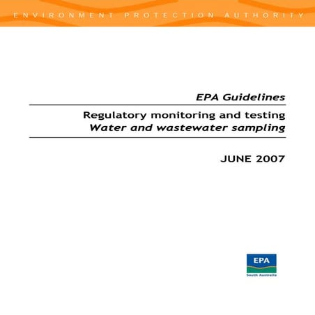 EPA Water Sampling Guide