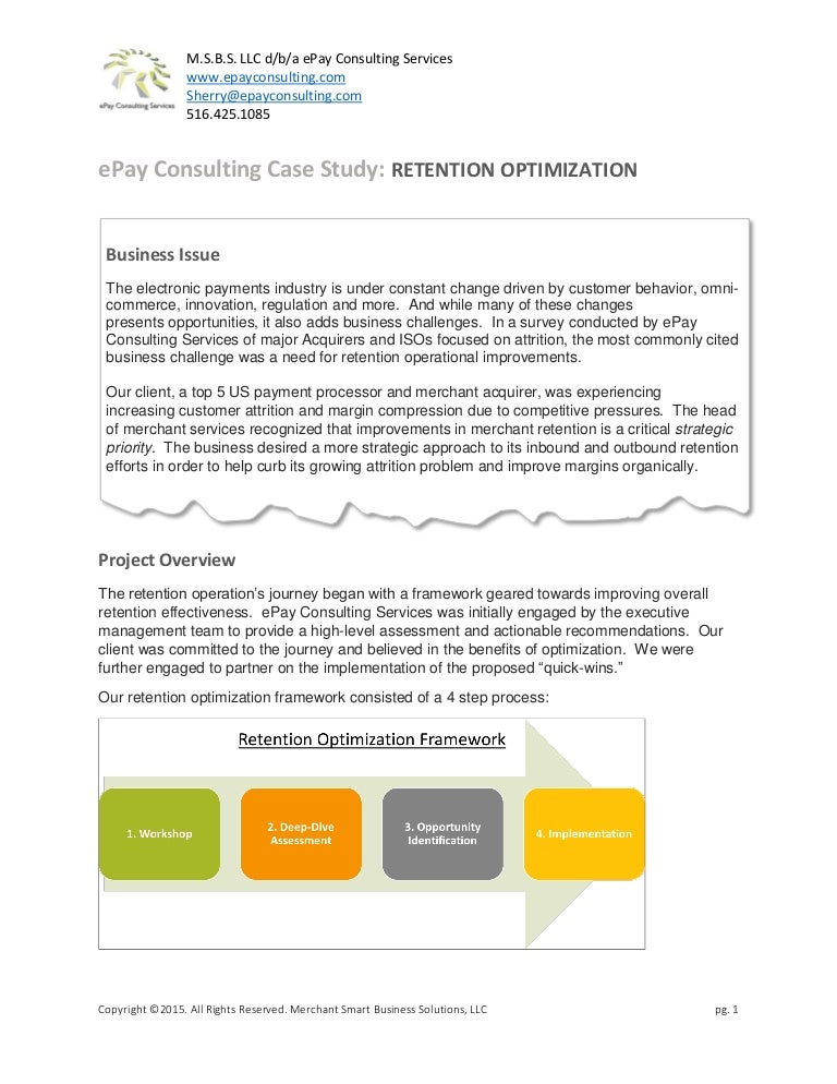 Employee turnover case study example picture