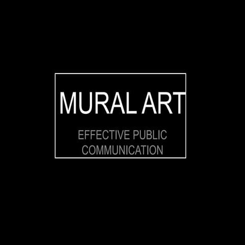 Presentation slide of mural art (EPC)
