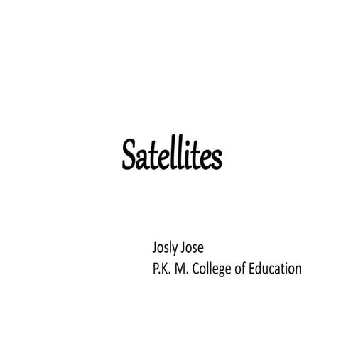 satellites