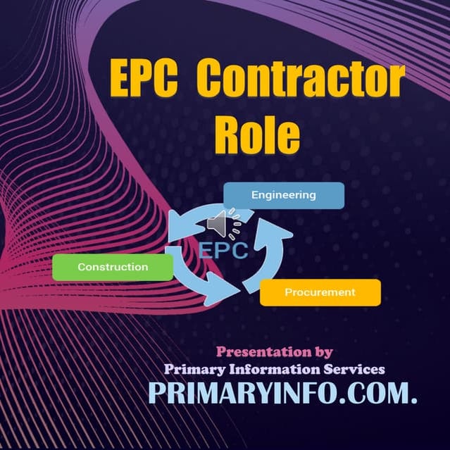 Epc contractor
