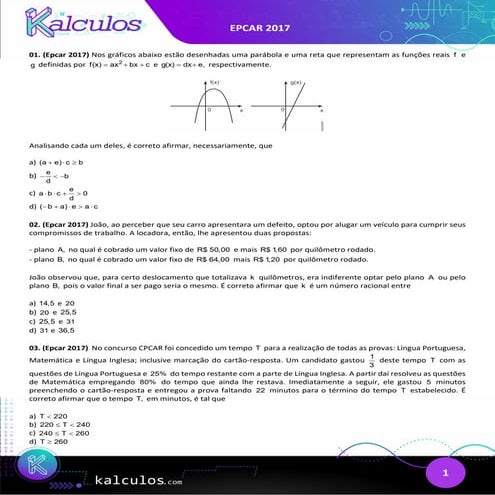 Epcar 2017 | PDF