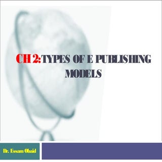 models of e publishing