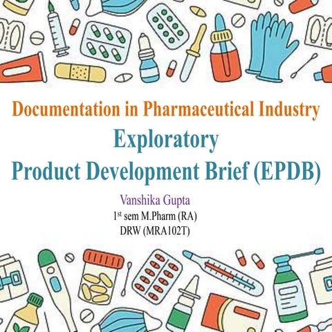 EPDB - Exploratory Product Development Breif