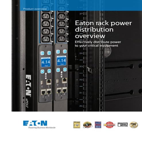 Eaton rack power distribution overview