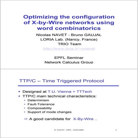 Optimizing the Robustness of X-by-Wire using Word Combinatorics