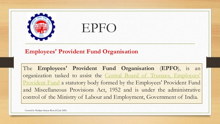 Ppt On Provident Fund New Amendments 2020 The Employees Provident