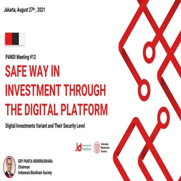Safe way in investment through the digital platform 
