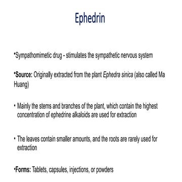 about Chinese medicine Ephedrin drug.pptx