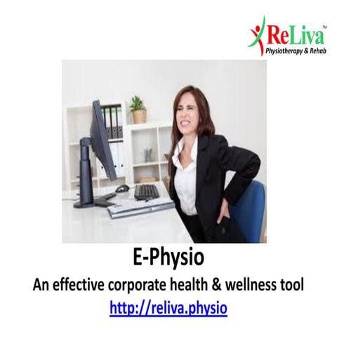 E physio for corporate health wellness