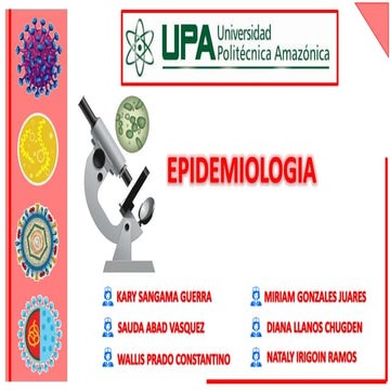 Cadena Epidemiologica y Historia Natural de VHI ,Leptospira, Herpes y Rotavirus