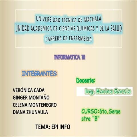Epi info grupo 1