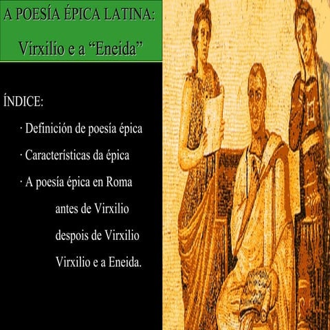 Poesía épica: Virxilio