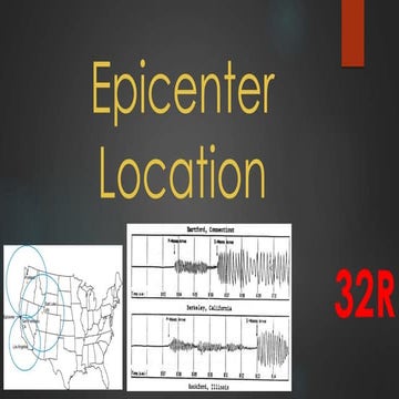 Epicenter location 6th