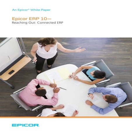 Epicor ERP 10 - Connected ERP