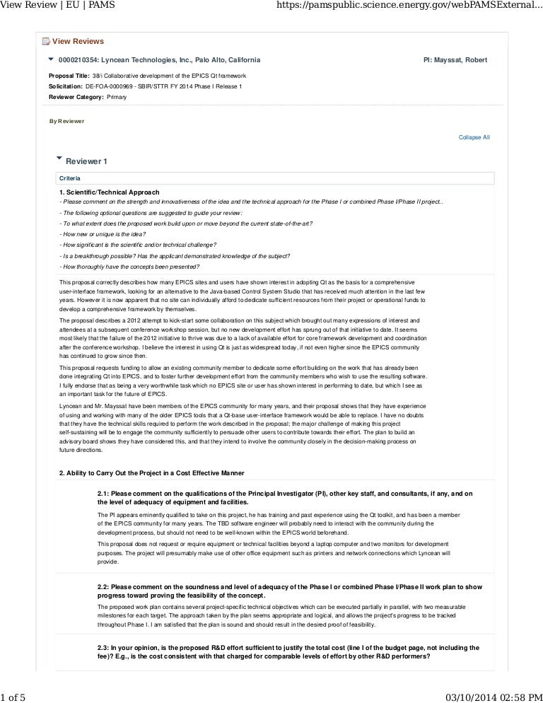 Epics qt application peer reviews