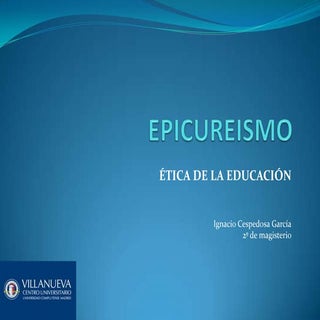 Epicureismo
