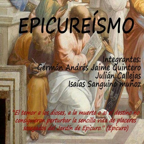 EPICUREISMO