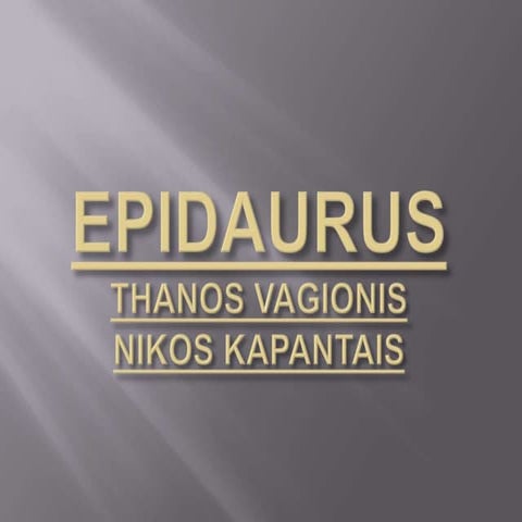 Epidaurus