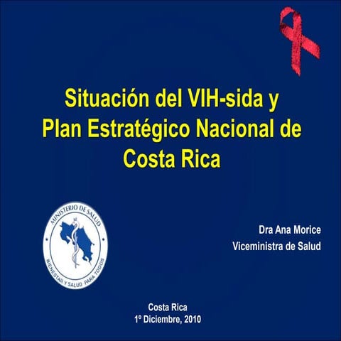 Situación de VIH-sida y Plan Estratégico Nacional de Costa Rica