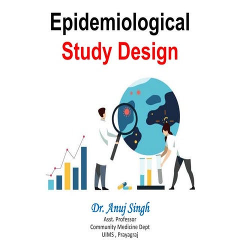 Epidemilogical Study Design:    Dr. Anuj