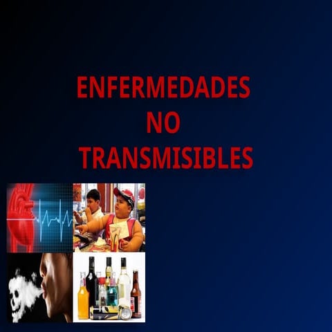 epidemiologa de enfermedades no transmisibles