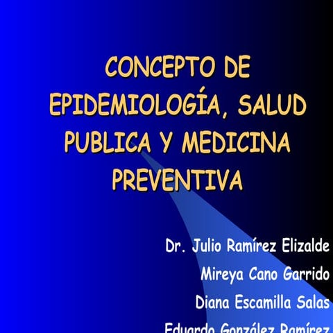 Epidemiologia