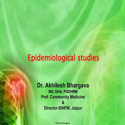 Epidemiological Studies