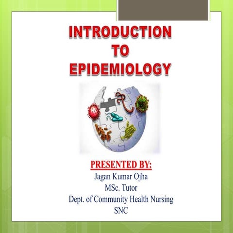 Epidemiology meaning, scope &amp; terminology 