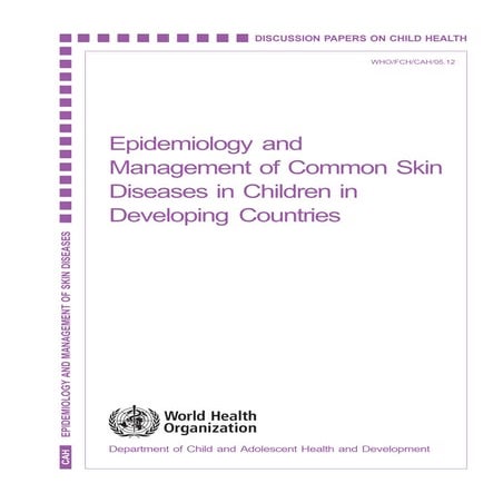 Epidemiology and management of common skin diseases in children in ...
